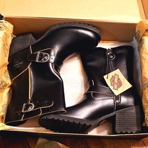 Harley davidson womens leather boots